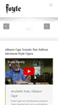 Mobile Screenshot of foylecigars.com